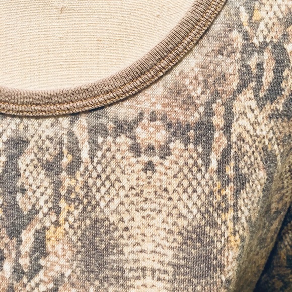 Free people print me perfect short sleeve tee - Picture 5 of 8